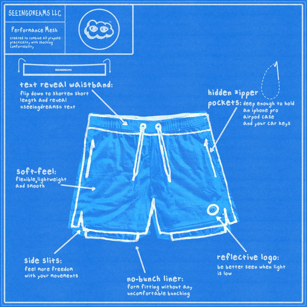 Soft Mesh Liner Short - 004 - SeeingDreams