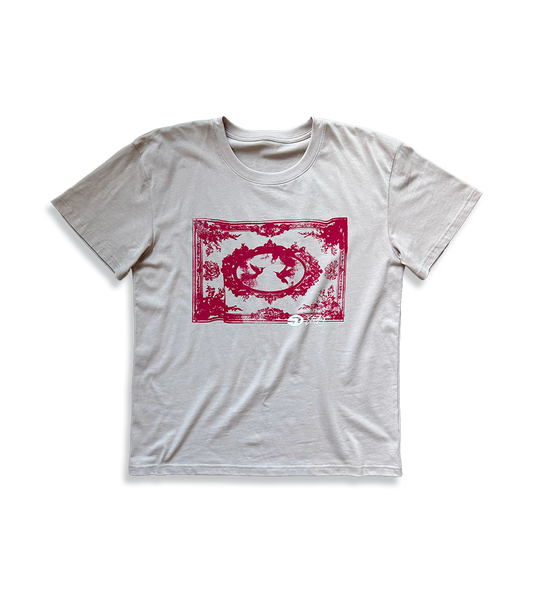 rose/fuchsia _ heart of home t-shirt