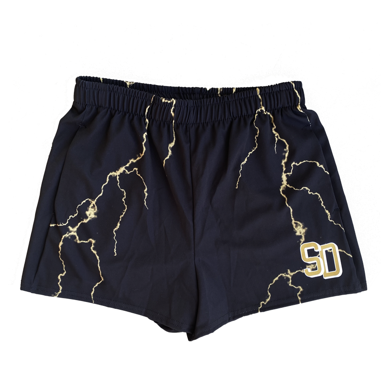 gold tint — WOMENS SD LIGHTNING SHORTS - SeeingDreams