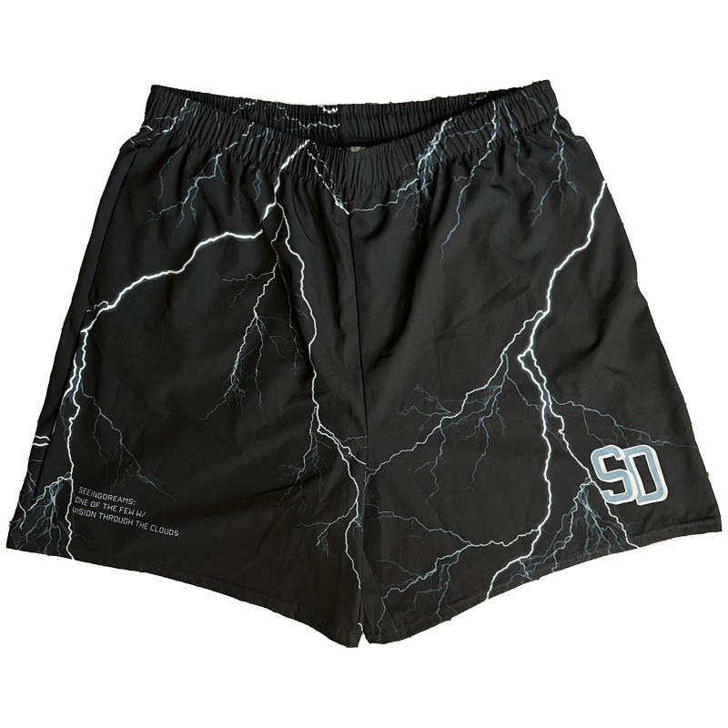 Crate Deal - Men's Blue Lightning Short: XL