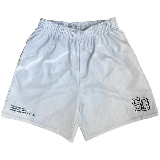 Crate Deal - Men's White Marble SD Short: XS