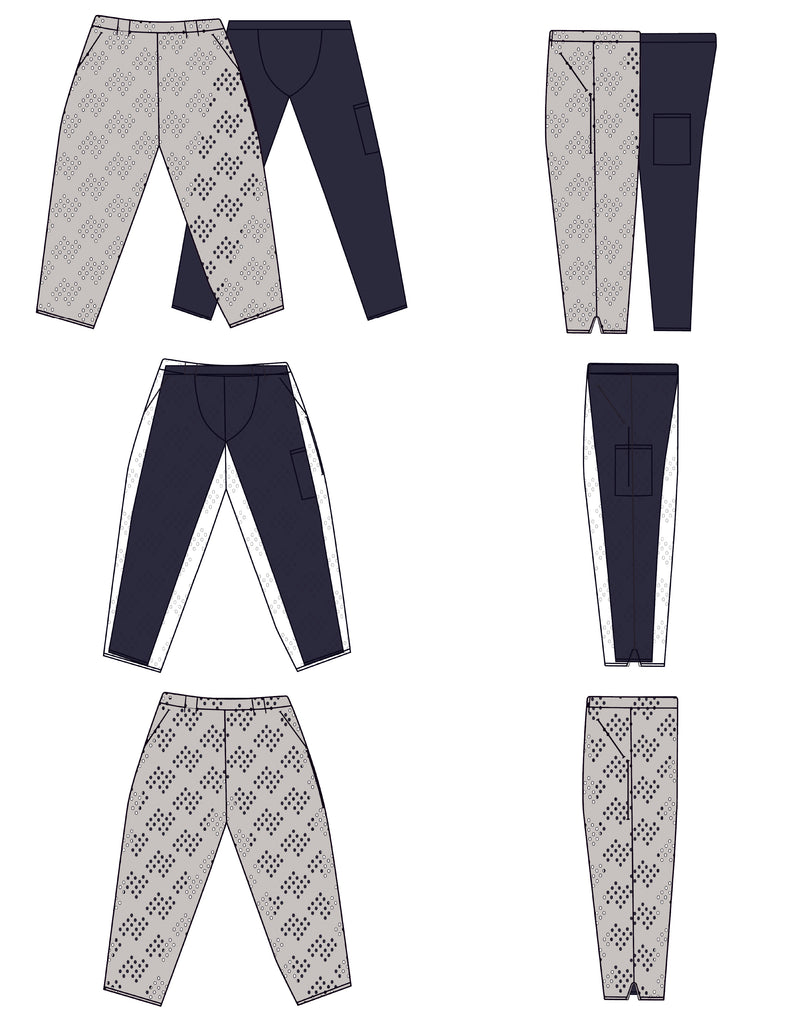 2in1 Mesh Pants Design