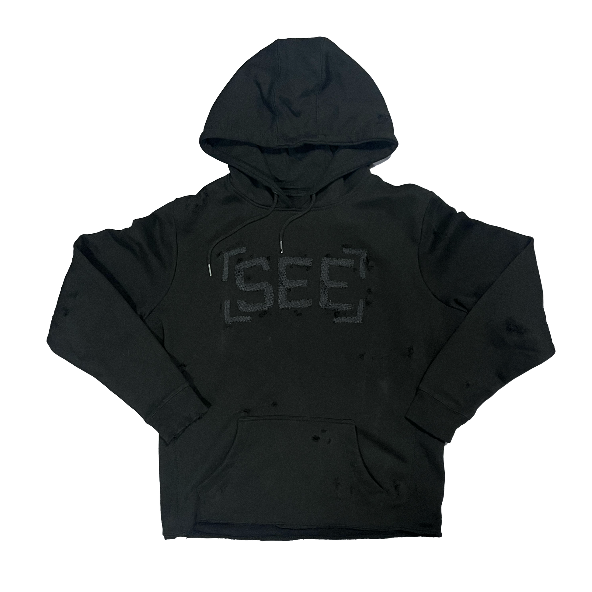 Seek to [SEE] Hoodie | Distressed 1of1 - SeeingDreams