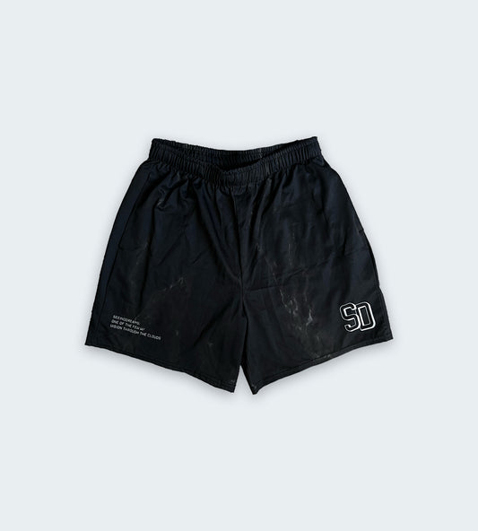 Crate Deal - Men's Black Marble SD Short: M - SeeingDreams