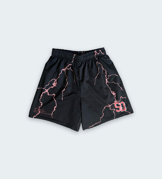 Crate Deal - Men's Red Lightning Short: XS, S - SeeingDreams