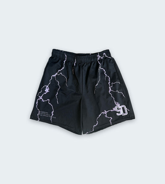 Crate Deal - Men's SAMPLE Purple Lightning Short: S - SeeingDreams