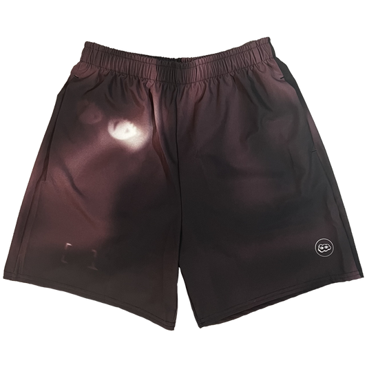 Haze Shorts - Dark Red - SeeingDreams