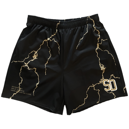 SD LIGHTNING SHORTS: GOLD TINT - SeeingDreams