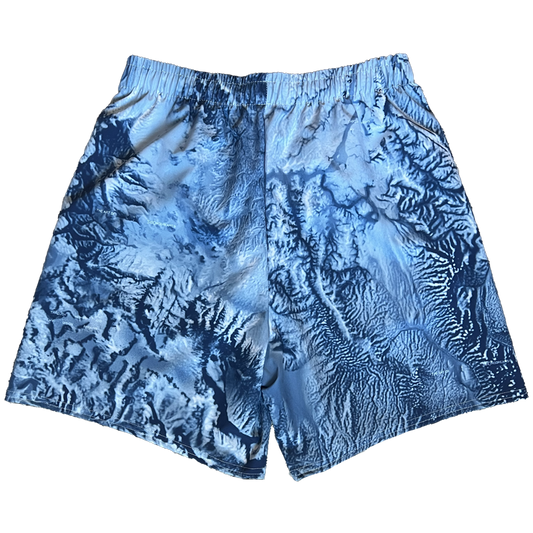 High/Lows Shorts - Monochrome Blue