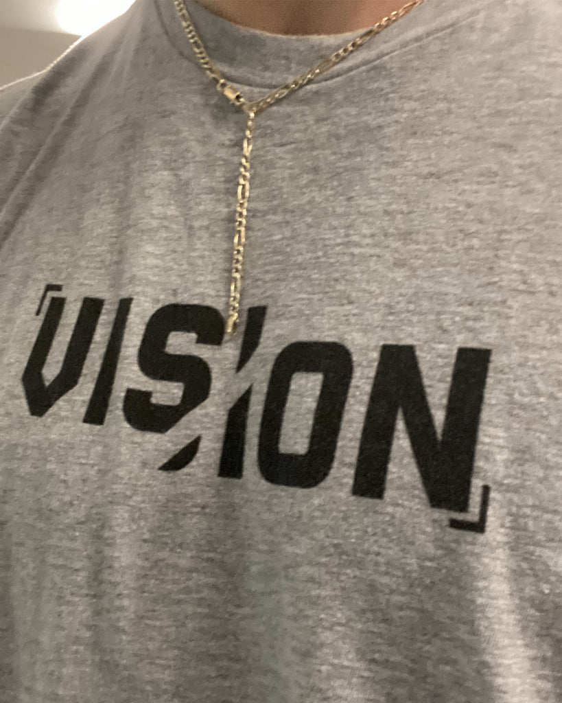 heather grey [LOCKED] IN TEE - SeeingDreams