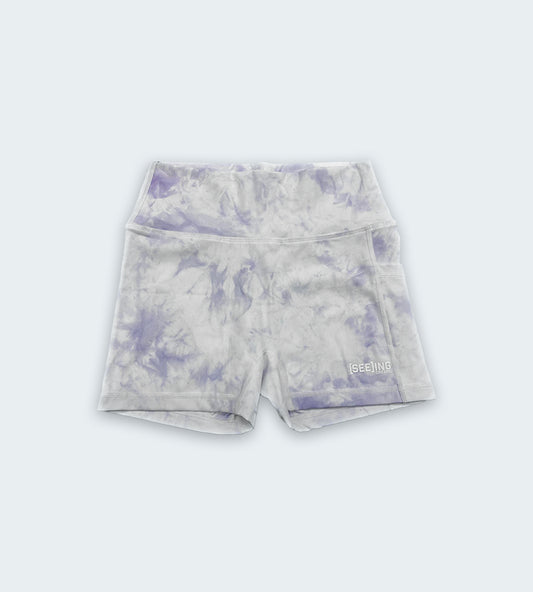 High Rise Spandex Shorts - 005 - SeeingDreams