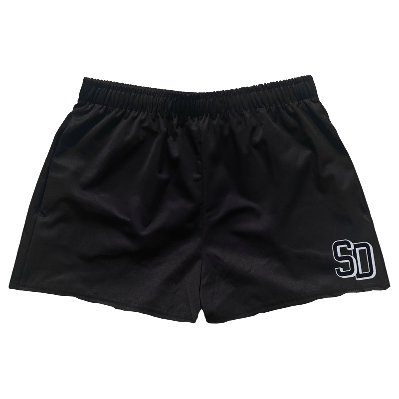 WOMENS SD SHORTS - BLACK - SeeingDreams