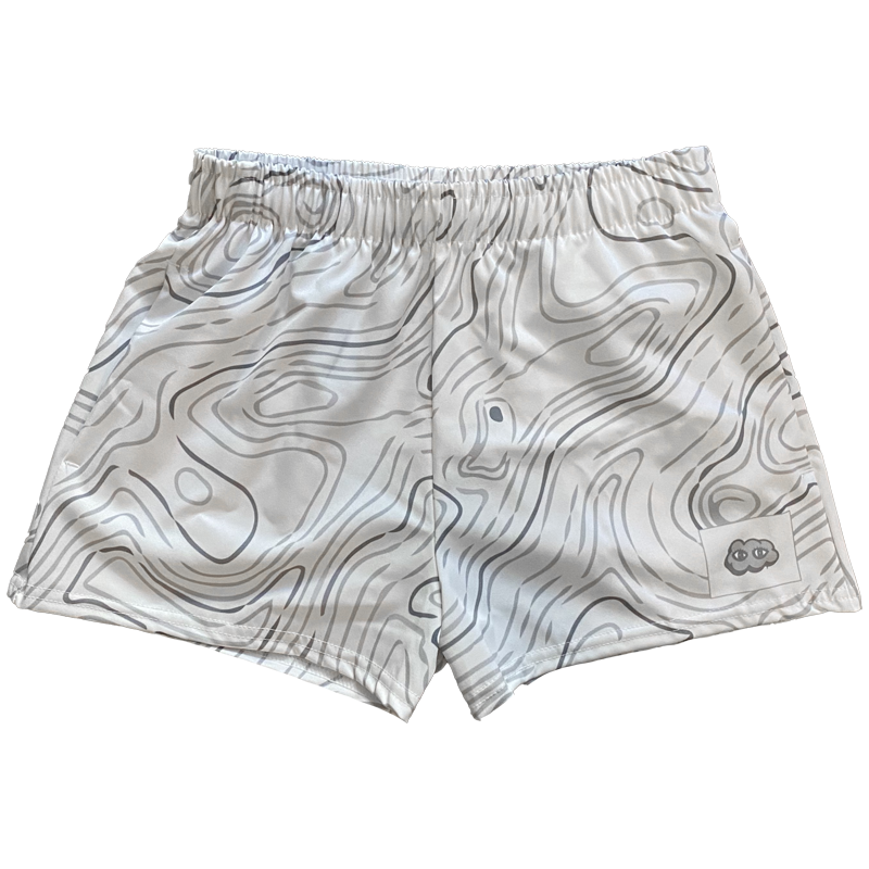 Women's Elevate Shorts - White - SeeingDreams
