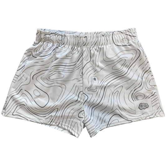 Women's Elevate Shorts - White - SeeingDreams
