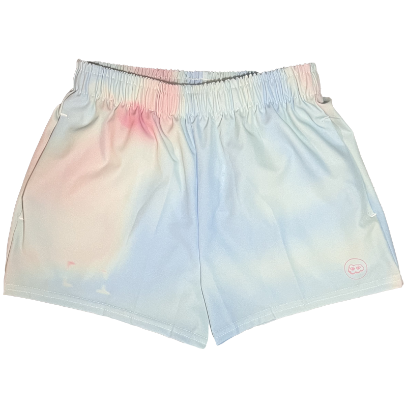 Womens Haze Shorts - Color Gradient - SeeingDreams