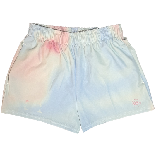 Womens Haze Shorts - Color Gradient - SeeingDreams