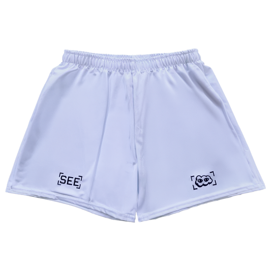 Women's [SEE] Shorts - White