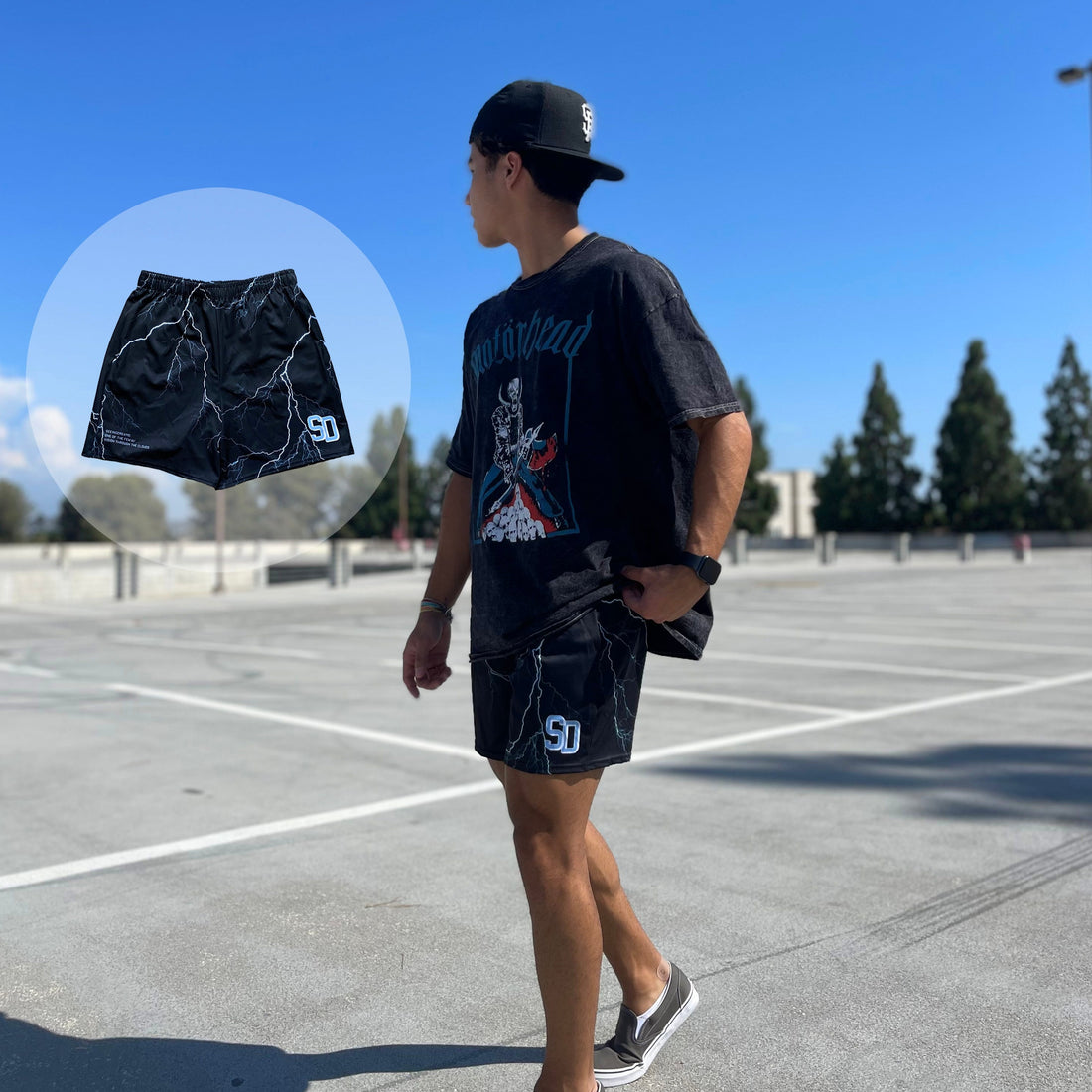 Men's Lightning Shorts SeeingDreams